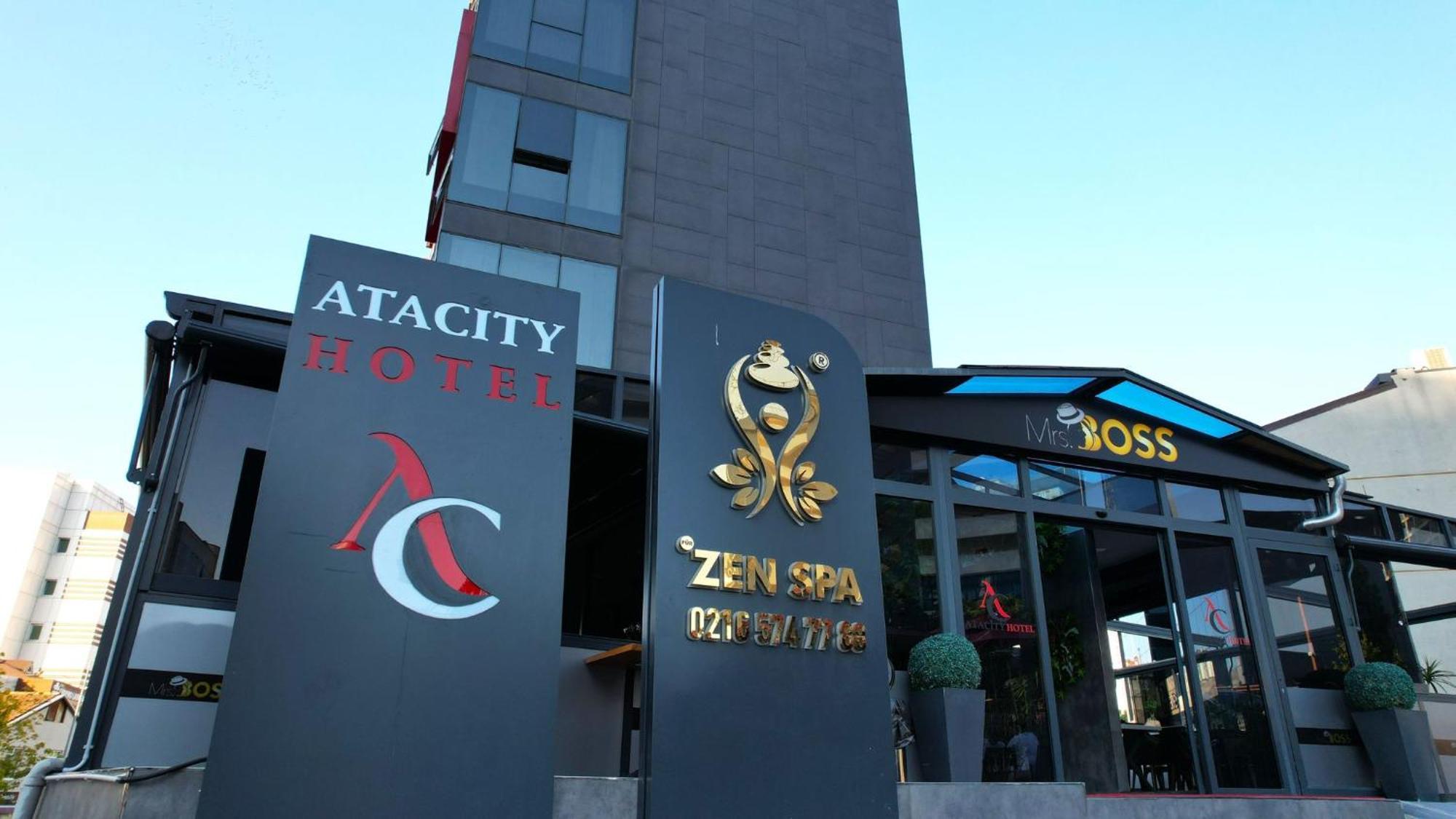 Atacity Hotel Istambul Exterior foto